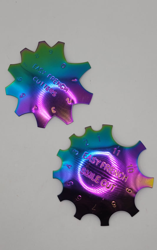 two pc set french cutter #2 white background