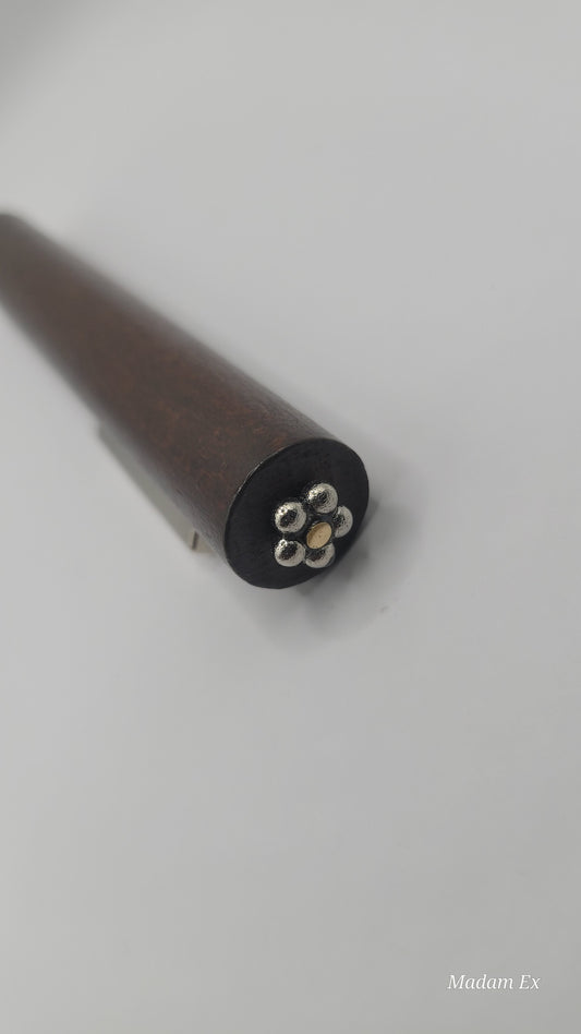 3 in 1 Luxe Dual Wooden Cateye Magnet – The Ultimate Chrome & Magnetic Nail Art Tool top view