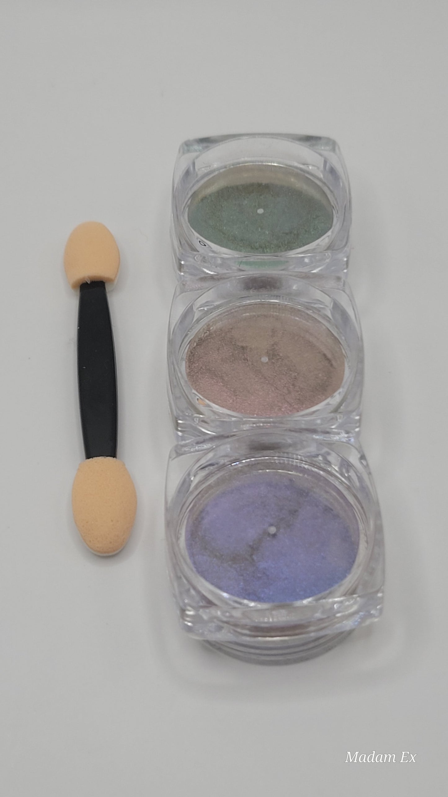 3PCS Cat Eye Nail Powder Set – Magnetic Chrome Effect