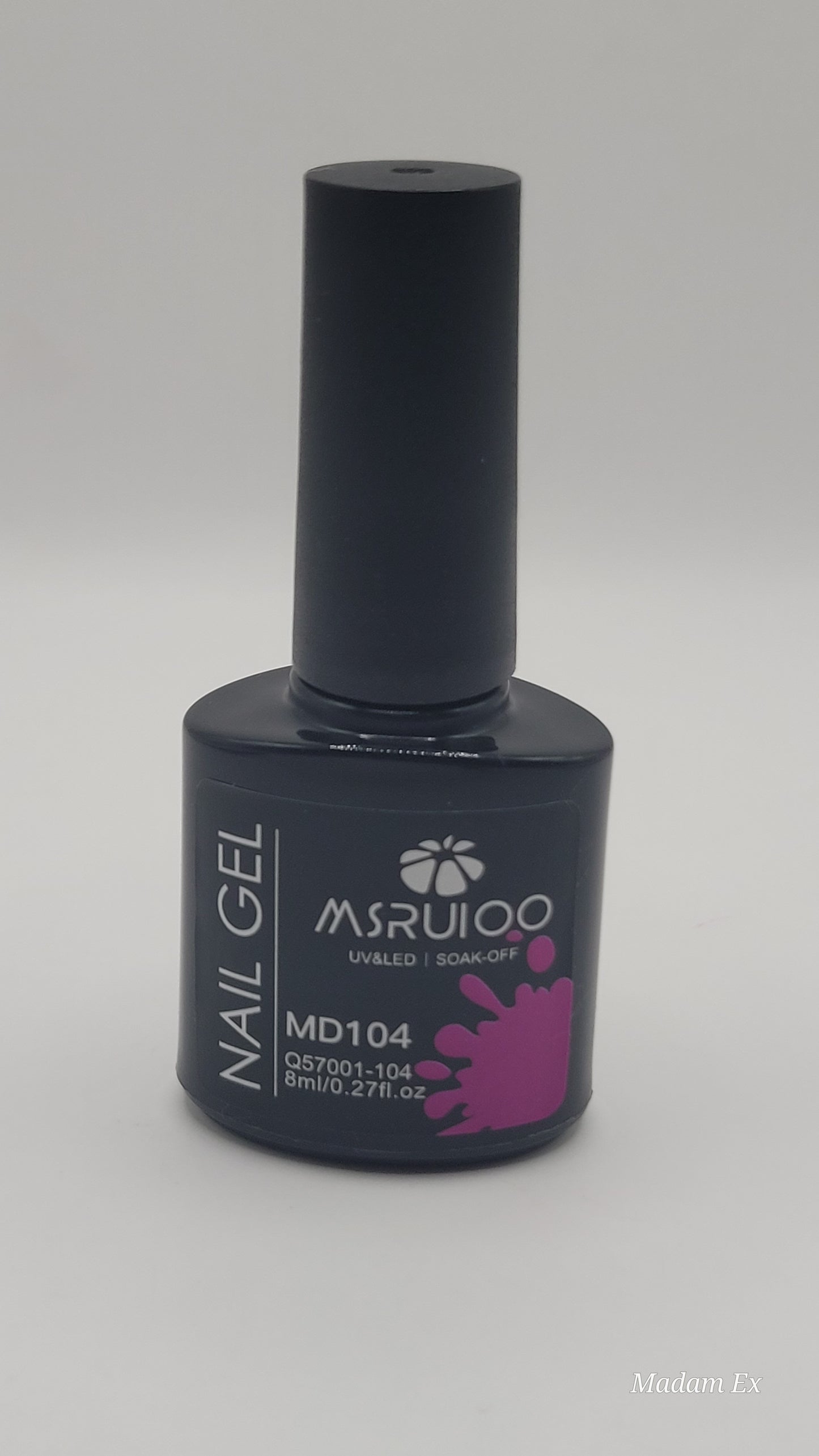 Msruioo UV/LED Soak Off Gel Polish 8ml – Long Lasting Professional Nail Color