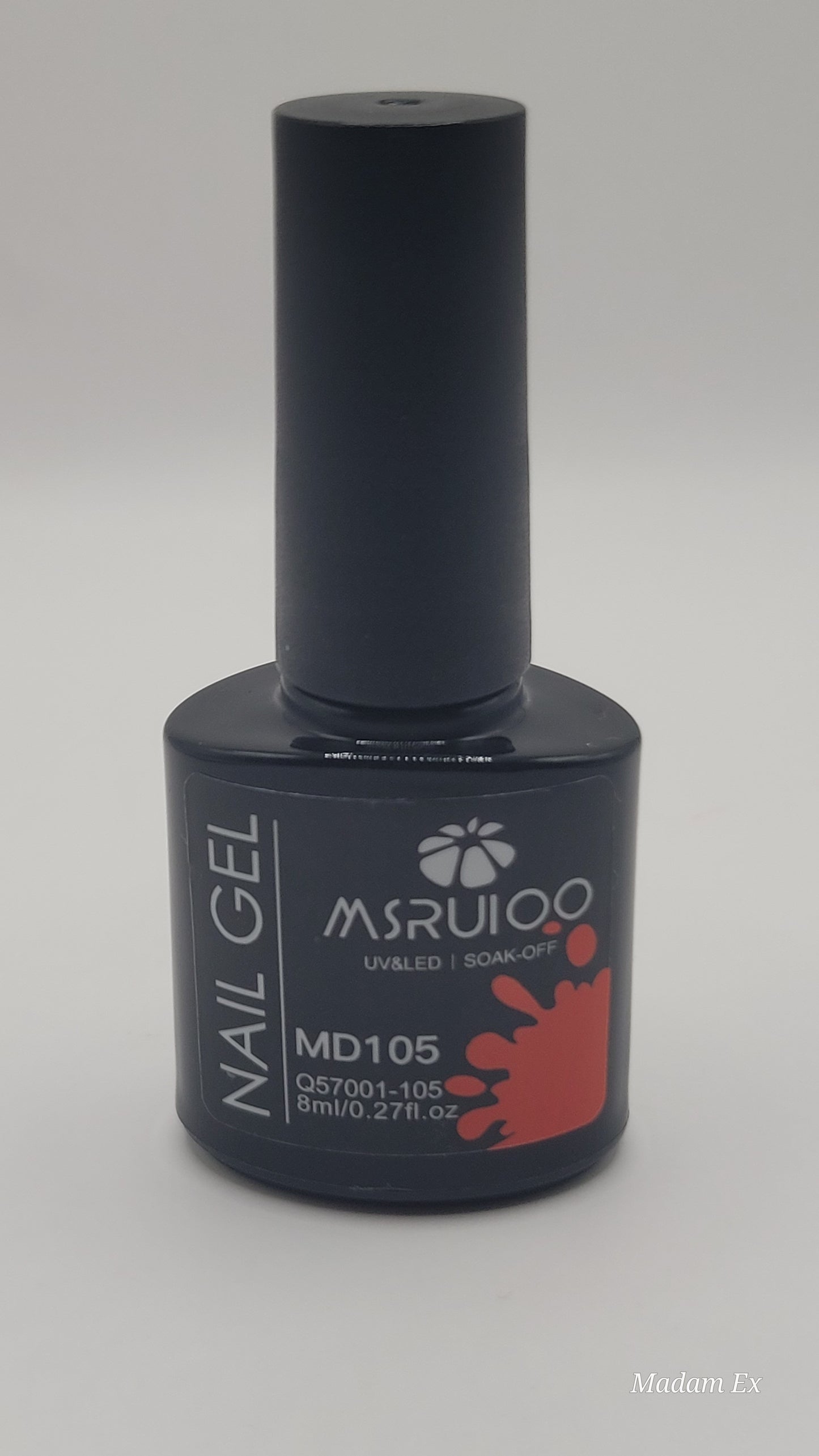 Msruioo UV/LED Soak Off Gel Polish 8ml – Long Lasting Professional Nail Color