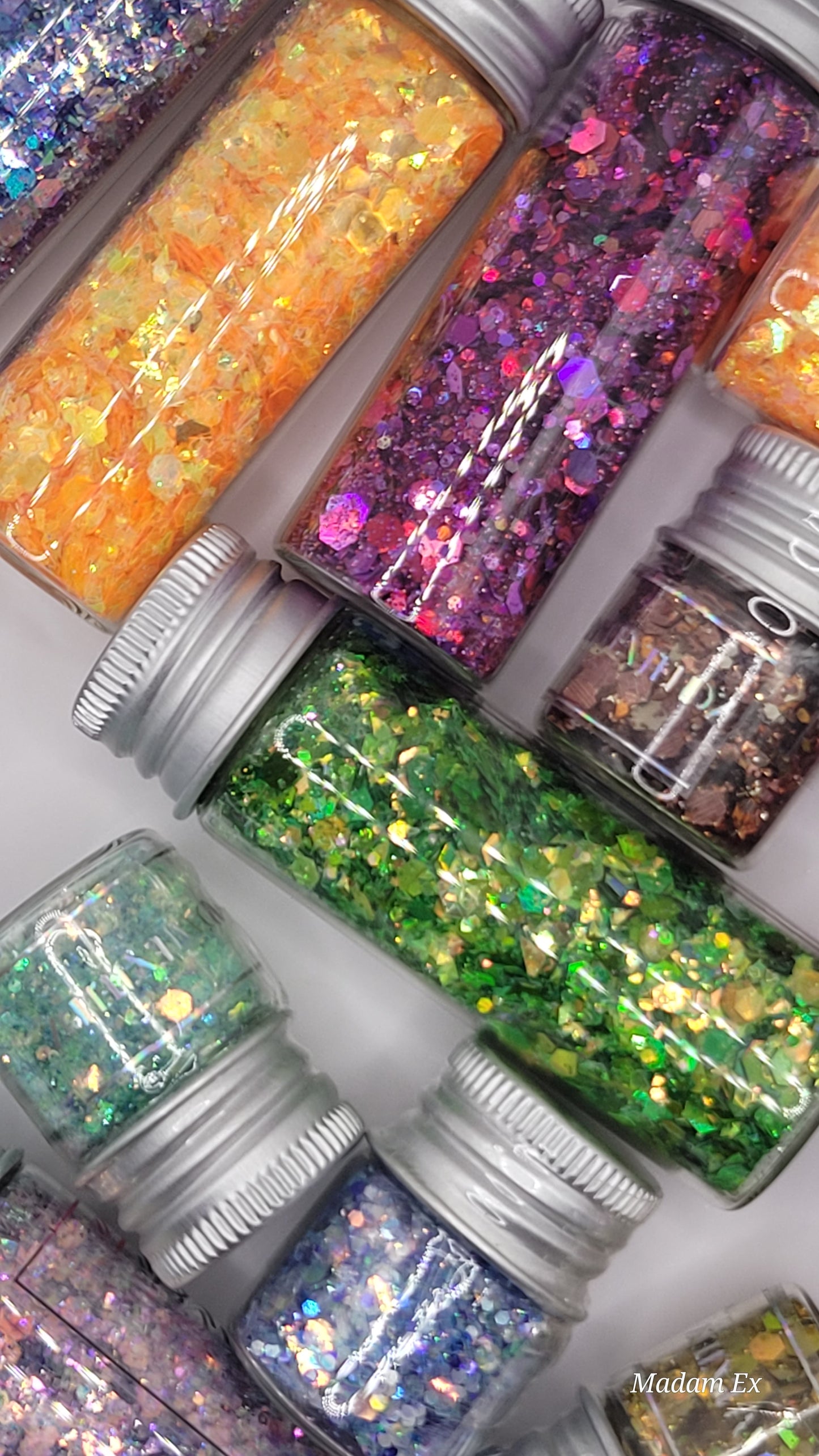Glitter Mistery Bundle Sets – 18pcs, 12pcs & 8pcs | Nail Art, Crafts & Resin Projects