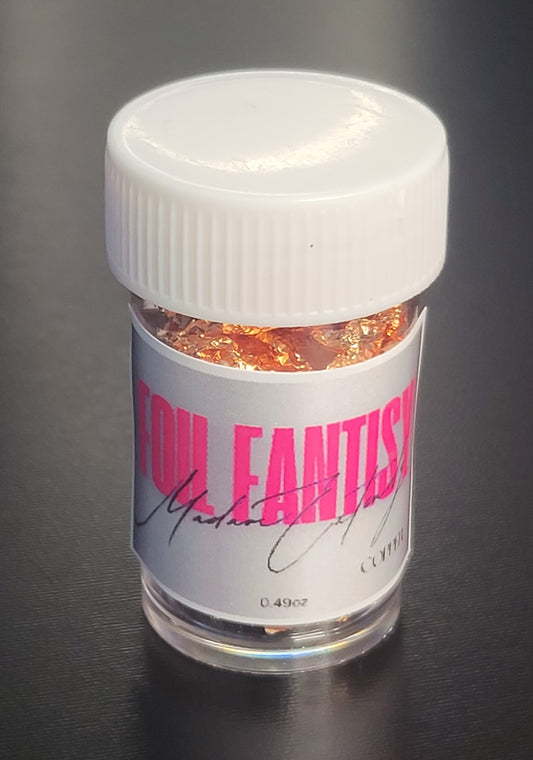 Foil Fantasy Accent Collection – Luxe Silver & Copper Nail Foils for Glam Nail Art & Custom Resin Creations