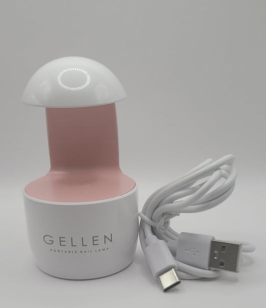 Gellen Glow Pro: Professional UV/Led Nail Lamp. with cord on whit background