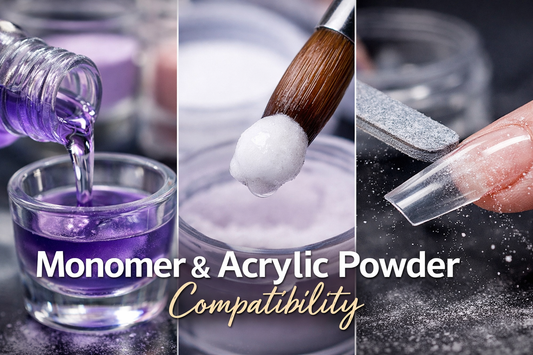 Monomer & Acrylic Powder Compatibility: Why It Matters for Nail Systems