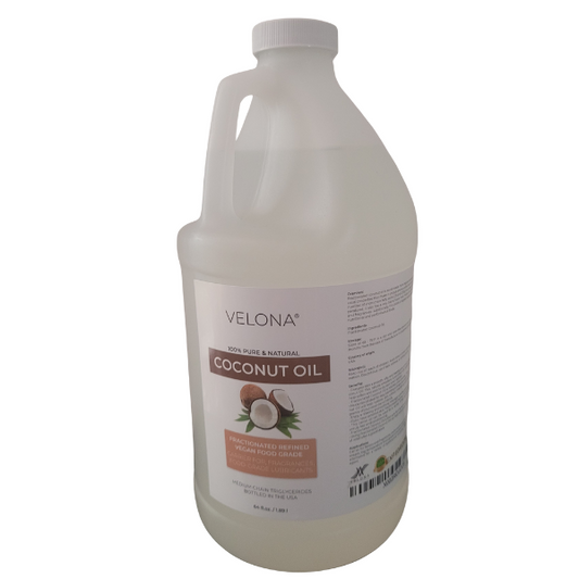 "64oz Pure Organic Coconut Oil – Cold-Pressed, Unrefined, Multi-Purpose Benefits for Hair, Skin & Cooking"