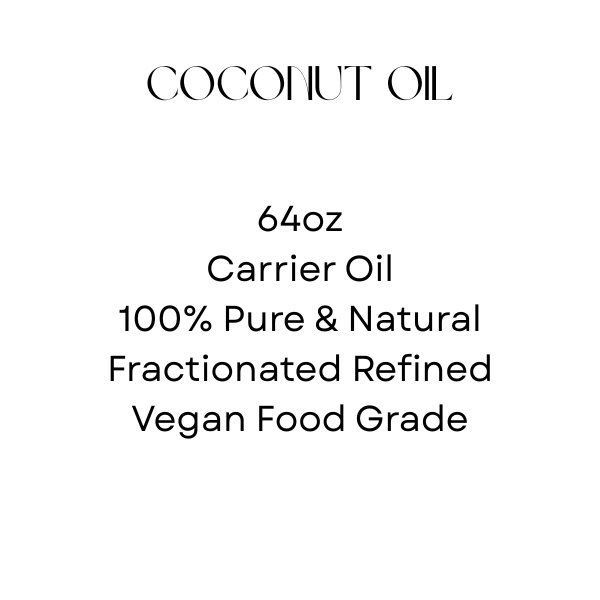 "64oz Pure Organic Coconut Oil – Cold-Pressed, Unrefined, Multi-Purpose Benefits for Hair, Skin & Cooking"