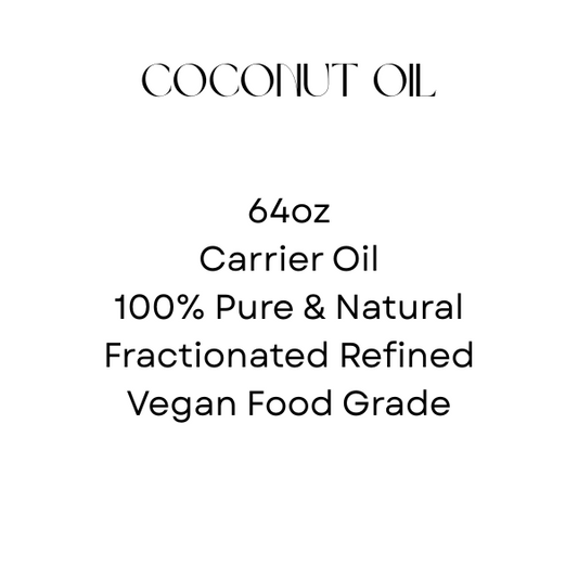 "64oz Pure Organic Coconut Oil – Cold-Pressed, Unrefined, Multi-Purpose Benefits for Hair, Skin & Cooking"