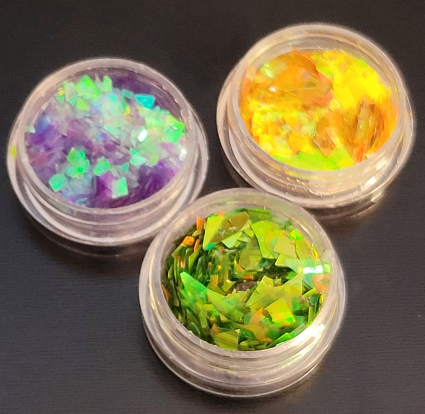 Galaxy Fairy Foil 3pcs Collection/ foil flakes