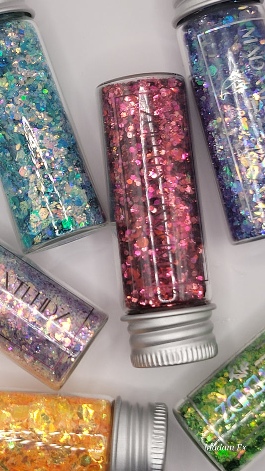 Specialty Glitter Collection – 3-Piece Sets (15ml Jars)
