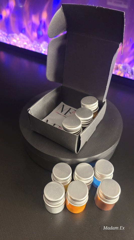 Color Couture Mica Muse-9pc 5ml Pigment Mystery Set