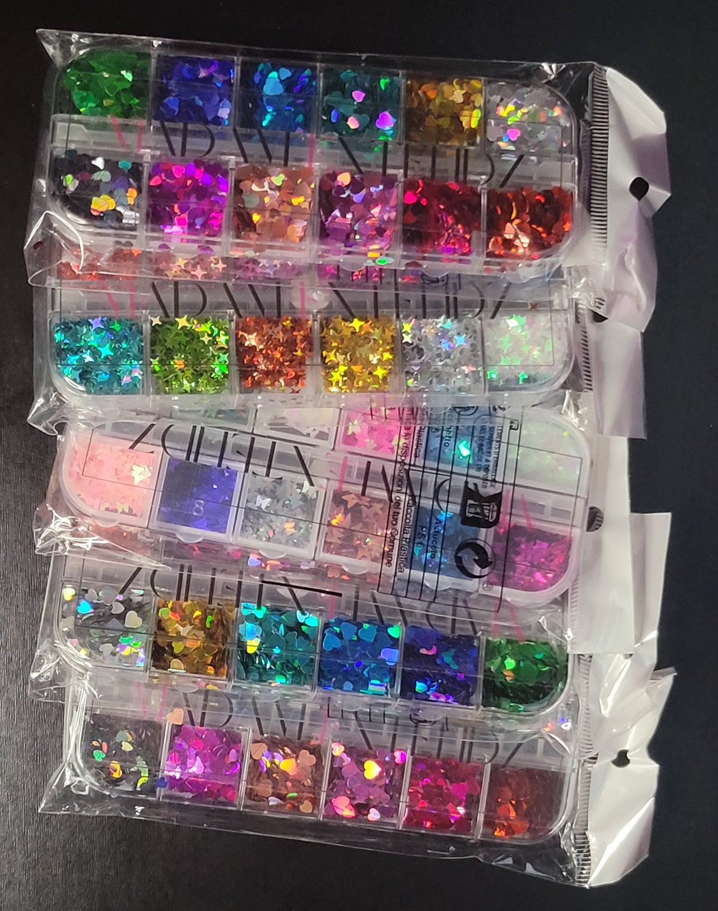 Celestial Grid – Galaxy Accent Glitter/Sparkle for Cosmic Accent Nail Art Designs