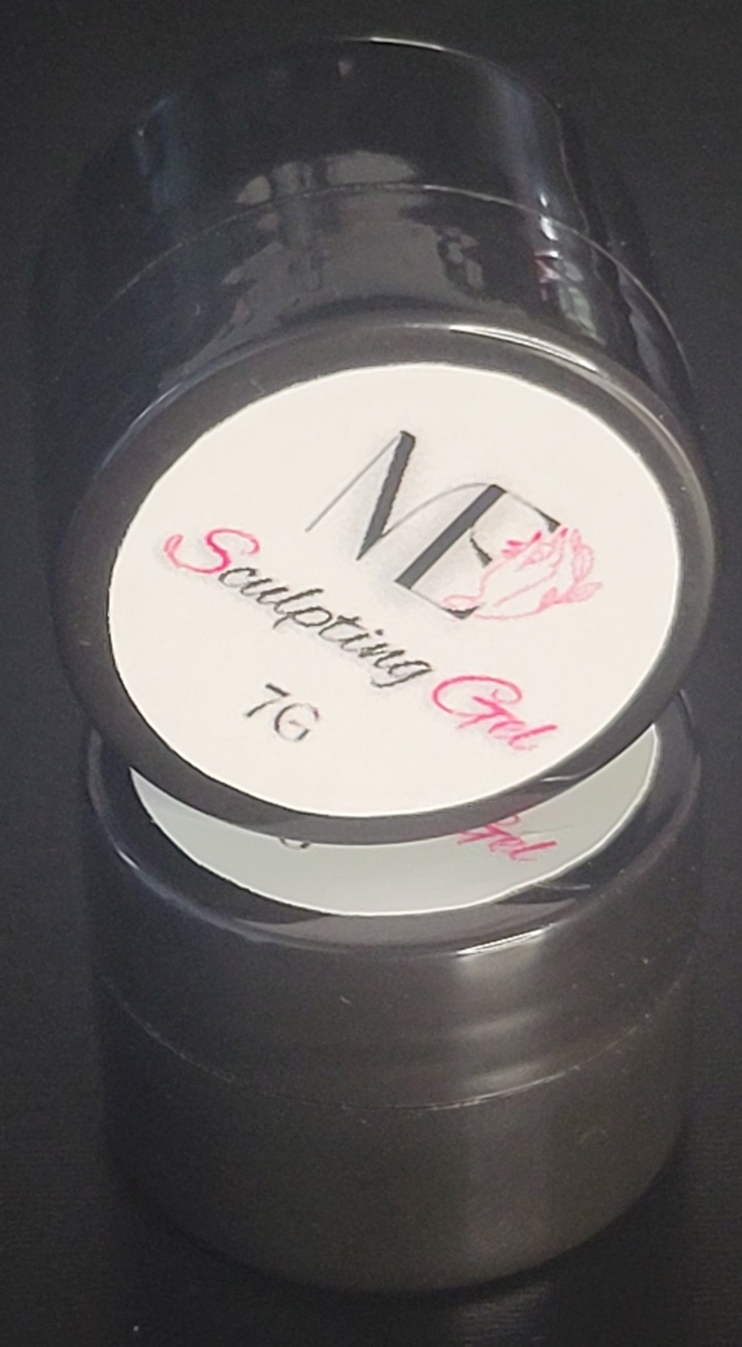 Pearl White Sculpting Gel – Self-Leveling Gel for 3D Nail Art & Builder Designs