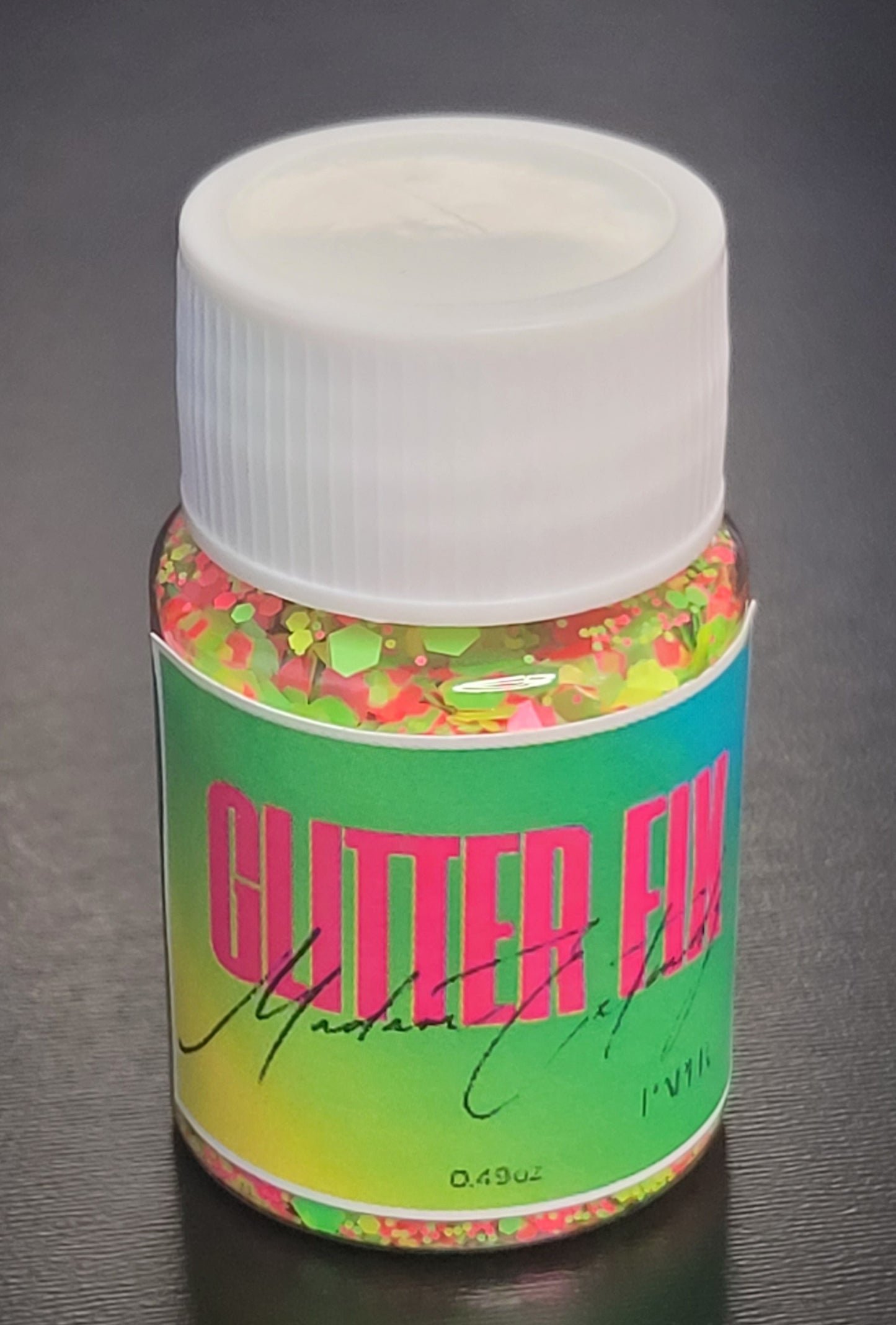 Glitter Fix Accent Cllection- Neon Glitter, Chunky & Fine Neon Polyester Mix For Nails, Resin, Crafts & DIY Projects