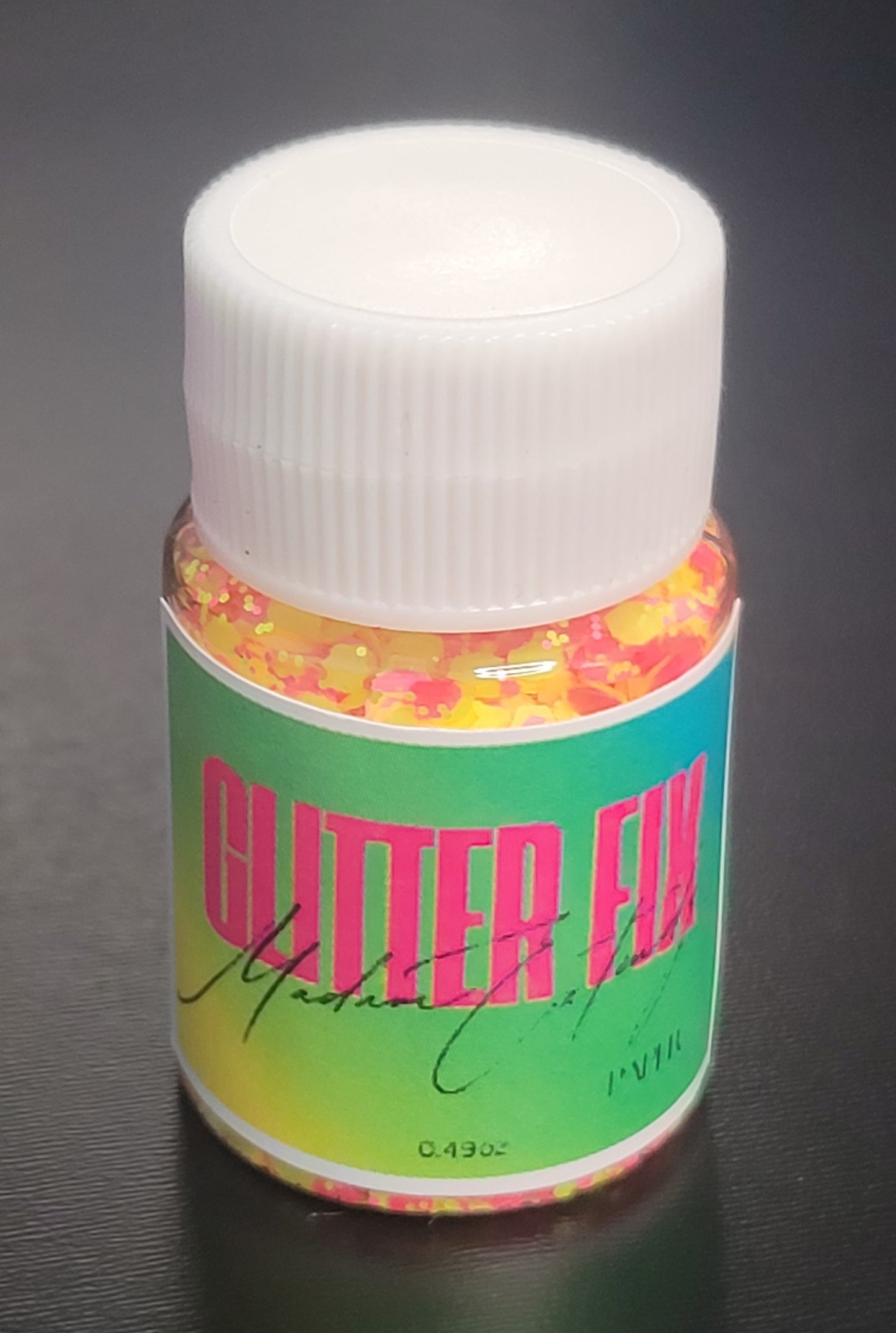 Glitter Fix Accent Cllection- Neon Glitter, Chunky & Fine Neon Polyester Mix For Nails, Resin, Crafts & DIY Projects