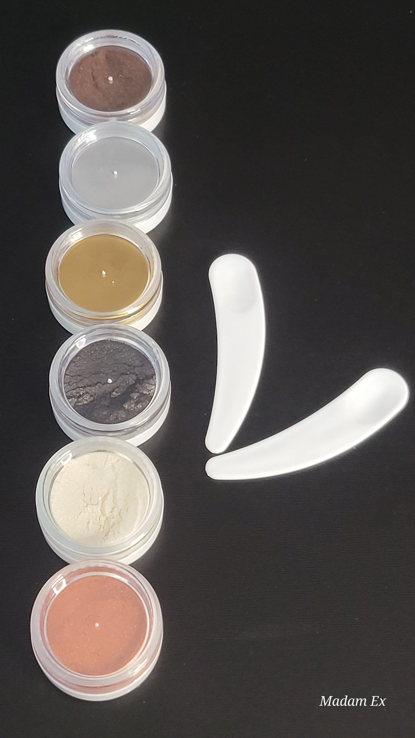 Metallic Chrome & Pearl Accent Powder Set