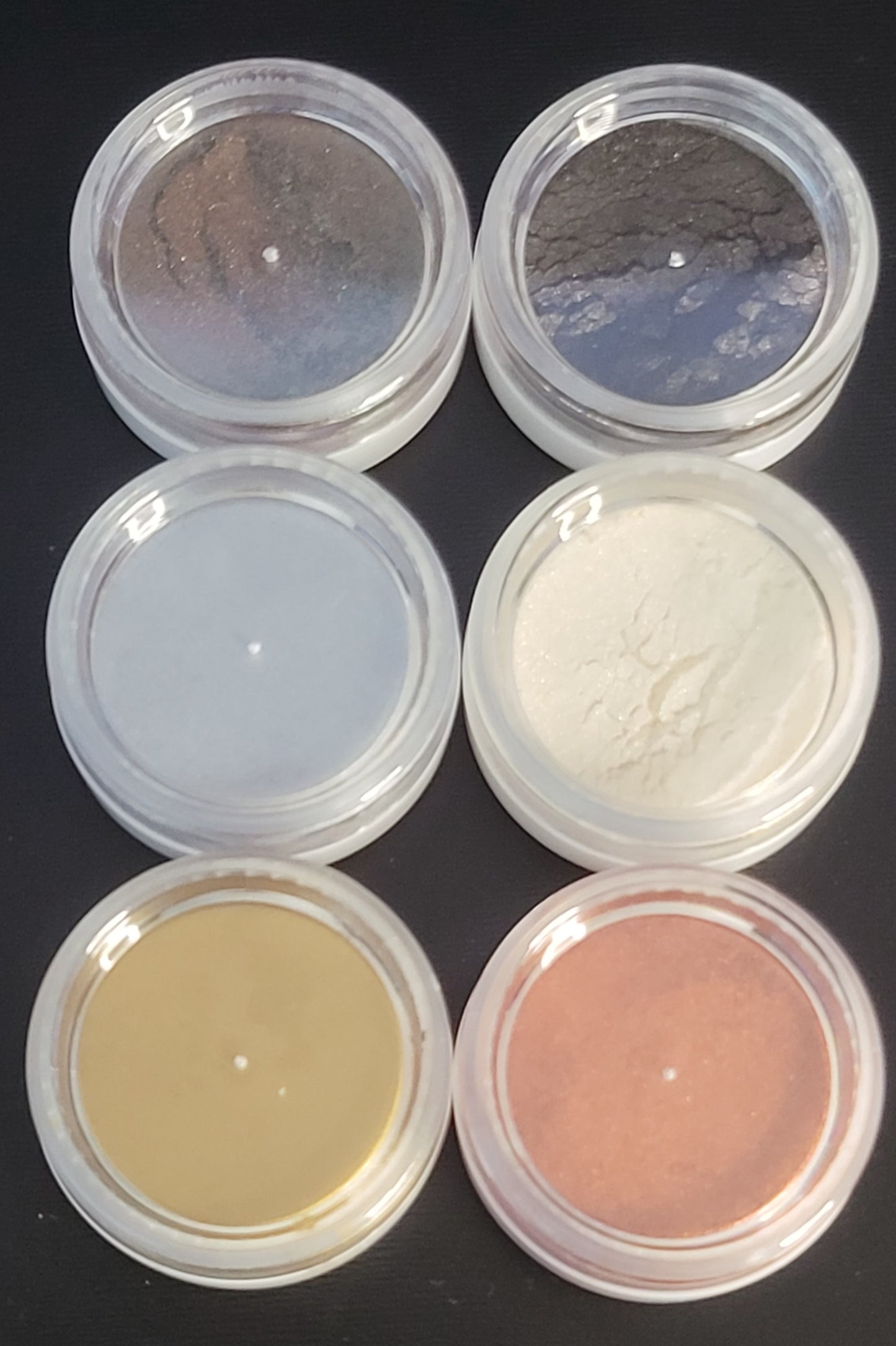 Metallic Chrome & Pearl Accent Powder Set