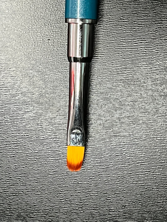 Dual-Ended Poly UV Gel Nail Brush – All-in-One Tool for Sculpting, Shaping & Nail Building