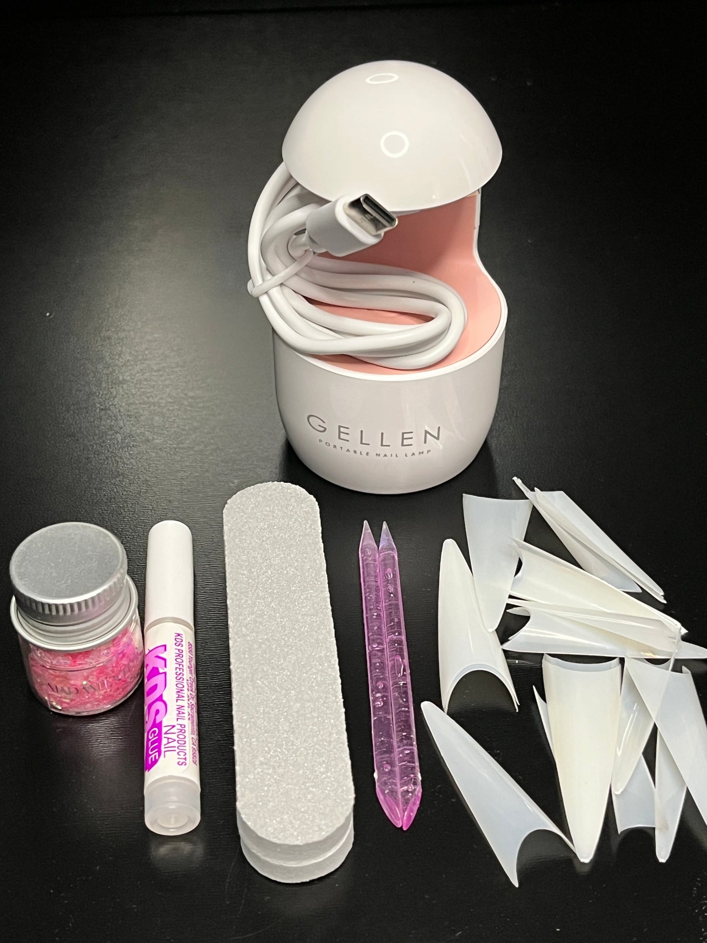 Glow Pro Nail Lamp – Fast-Curing UV/LED Light for Salon-Quality Gel Nails at Home