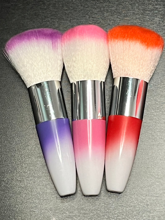 Nail Art Dust Brush – Soft Bristle Manicure Tool for Powder Removal & Clean Finish