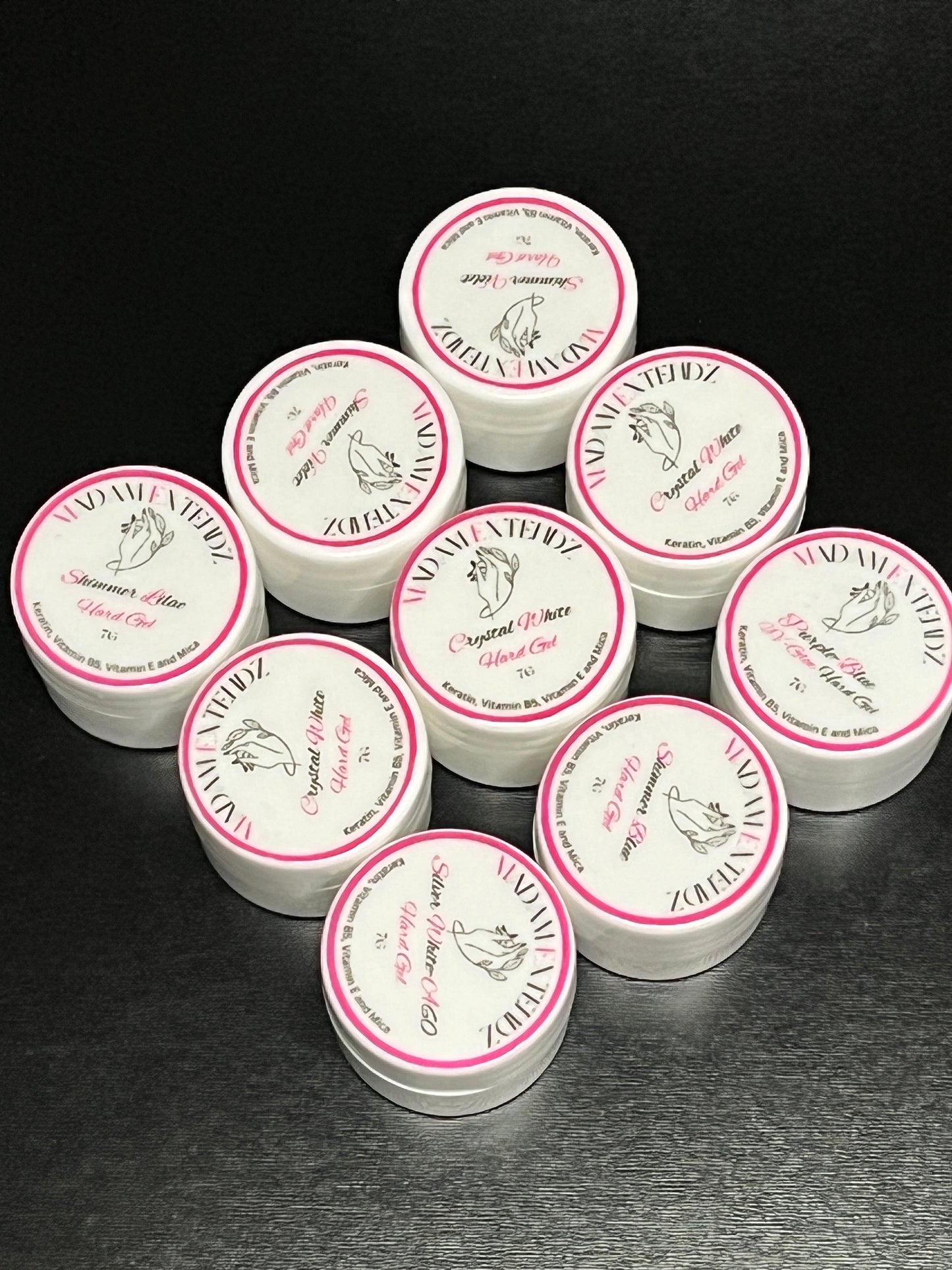 Luminous Pearl Hard Gel Accents Collection