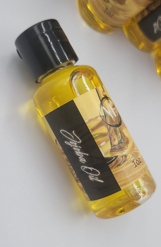Jojoba Oil 1oz | Cosmetic Grade Carrier Oil for Cuticle Oil & Skincare Blends