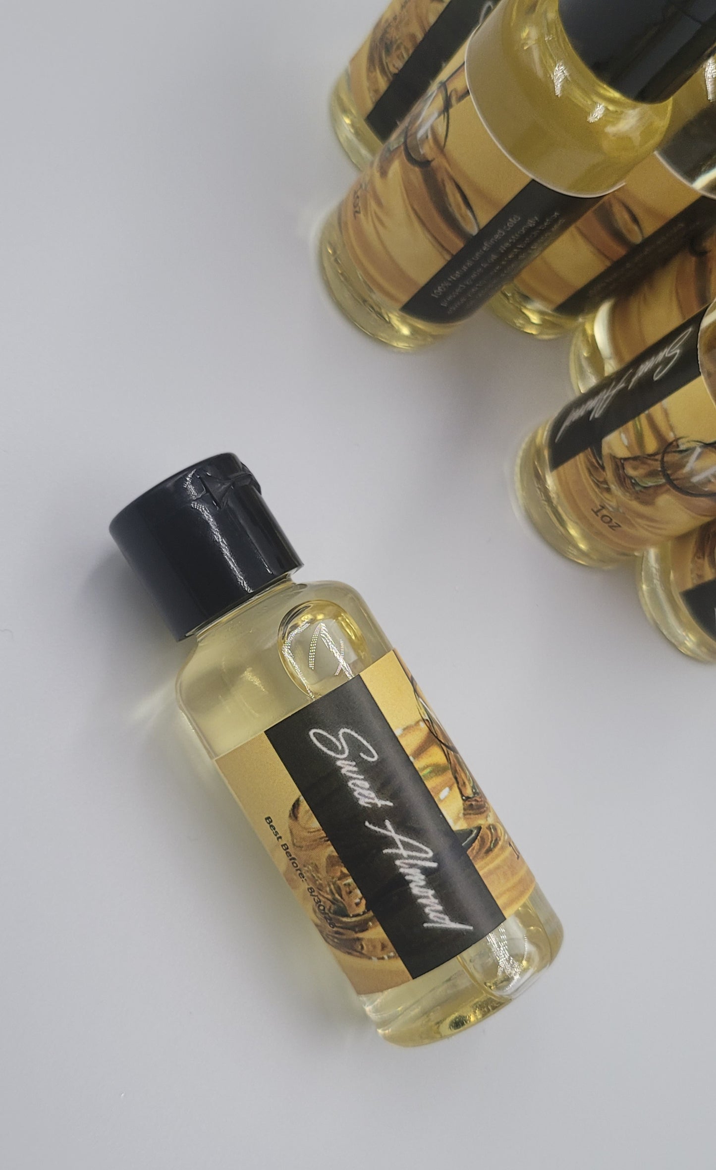 Sweet Almond Oil 1oz | Cosmetic Carrier Oil for DIY Cuticle & Beauty Blends