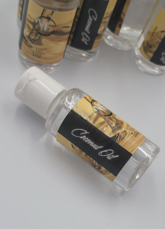 Fractionated Coconut Oil 1oz | Lightweight Carrier Oil for DIY Beauty & Nail Care