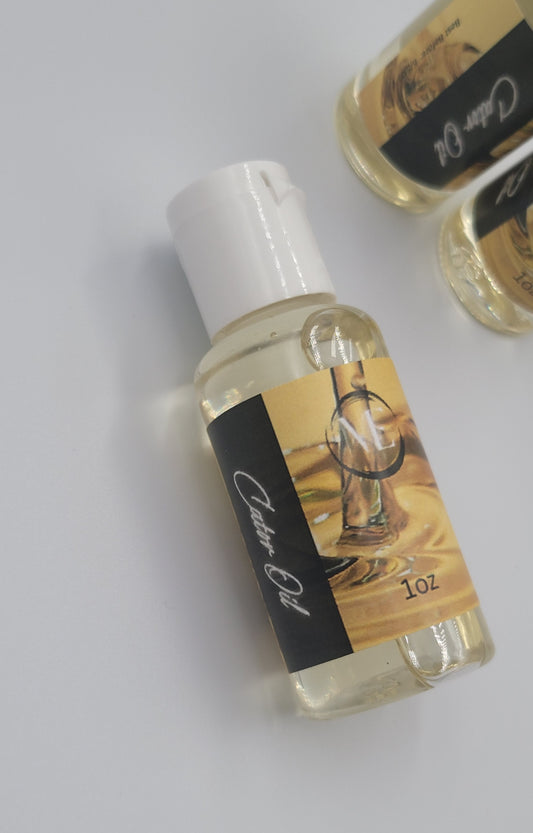 Castor Oil 1oz | Cosmetic Grade Oil for DIY Nail & Beauty Formulations