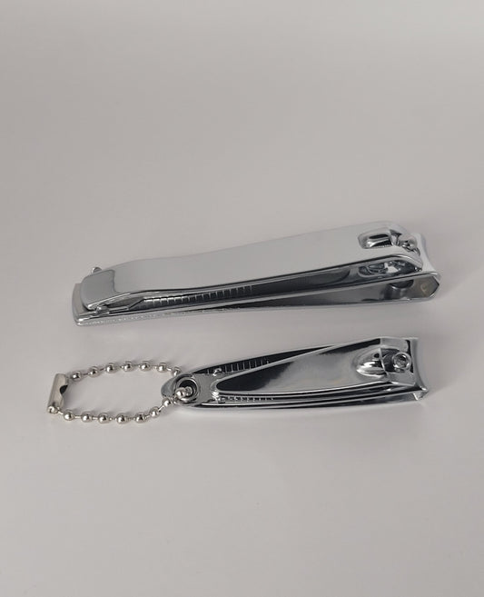 2-Piece Nail Clipper Set | Small & Large Nail Trimmers for Manicure & Pedicure