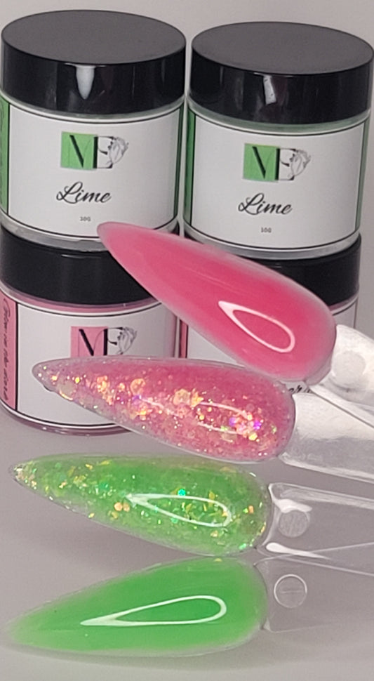Neon Glow Accent Acrylics 2pcs Duo set