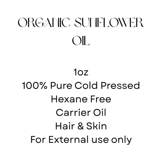 Premium 1oz Sunflower Oil – 100% Pure, Cold-Pressed, All-Natural Skin & Hair Moisturizer