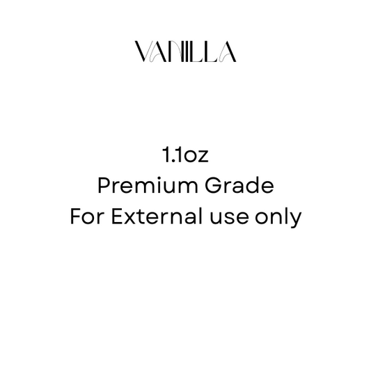 Pure Vanilla Essential Oil 1.1 oz – 100% Natural Aromatherapy Oil for Relaxation, Skincare, and Home Fragrance