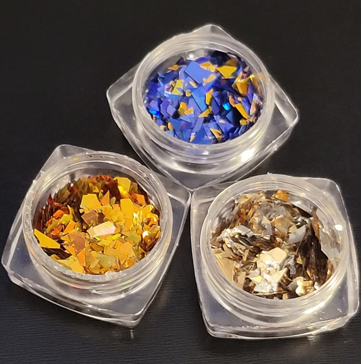 Galaxy Fairy Foil 3pcs Collection/ foil flakes