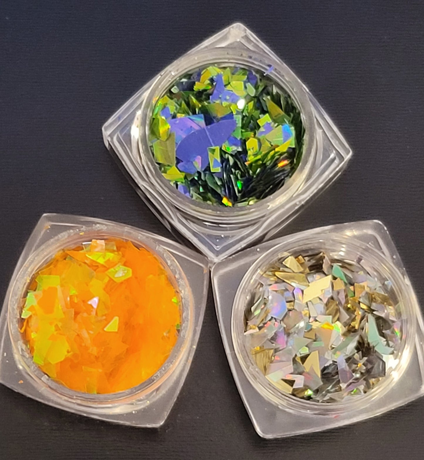 Galaxy Fairy Foil 3pcs Collection/ foil flakes