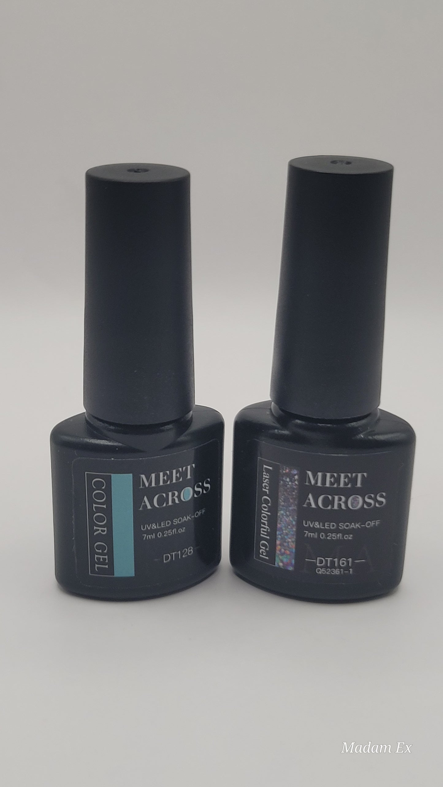 Meet Across UV/LED Soak Off Gel Polish Set – 2pcs, 7ml Each