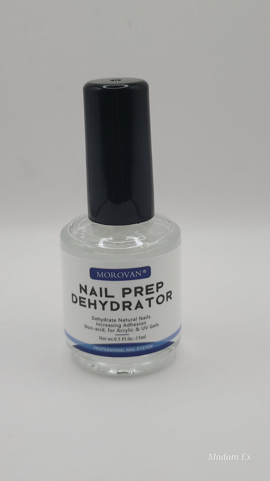 Morovan Nail Pre-Dehydrator + Acid-Free Primer Set (2-Pack)