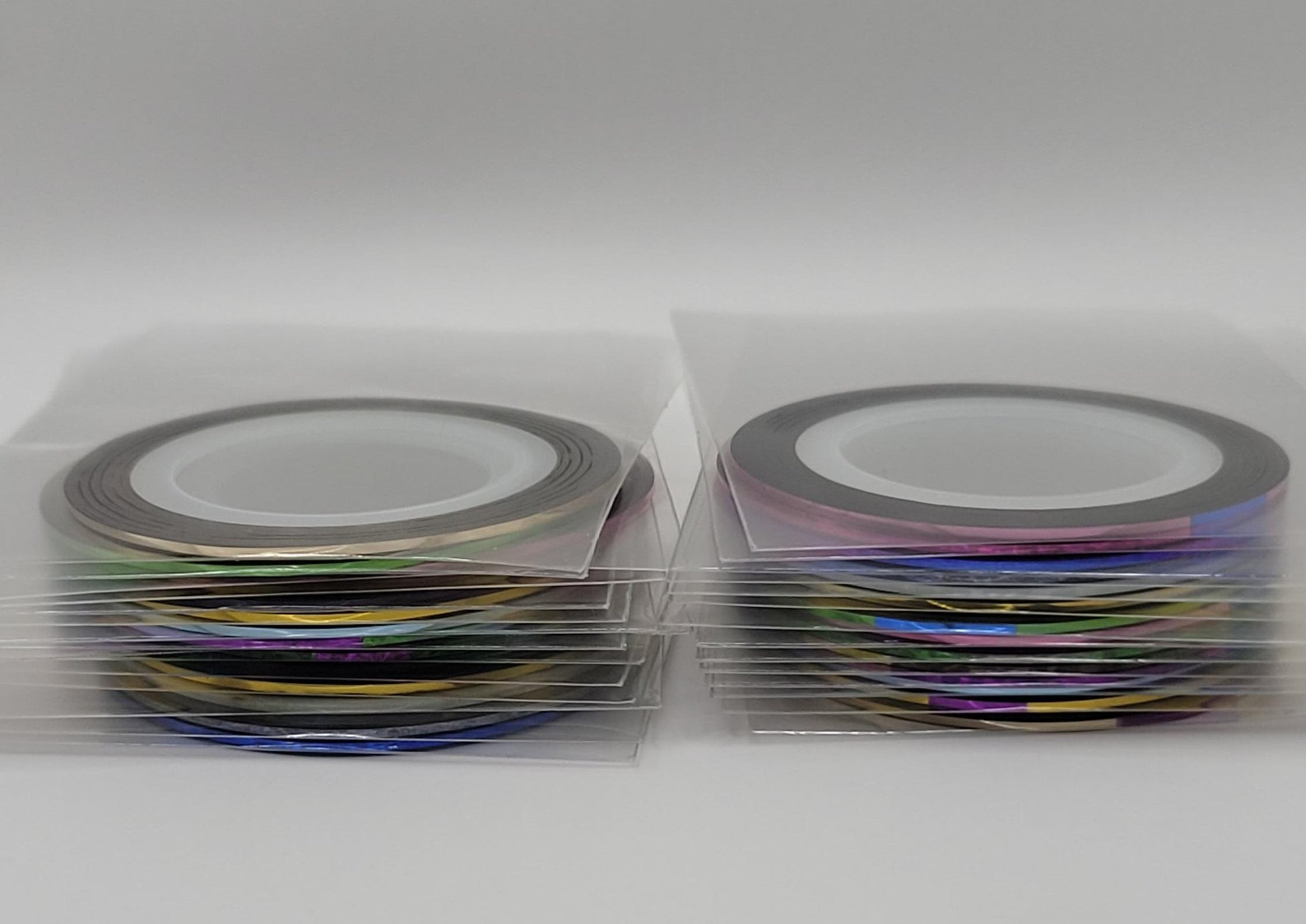 15pcs Professional Nail Striping Tape – Precision Lines & Stunning Nail Art Designs! Metallic Holographic Nail Art Lines 